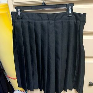 Black French toast uniform skirt